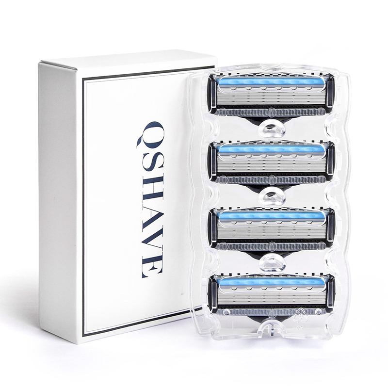 Men'S Grooming Razor - QShave It Blue Series Manual Shaving