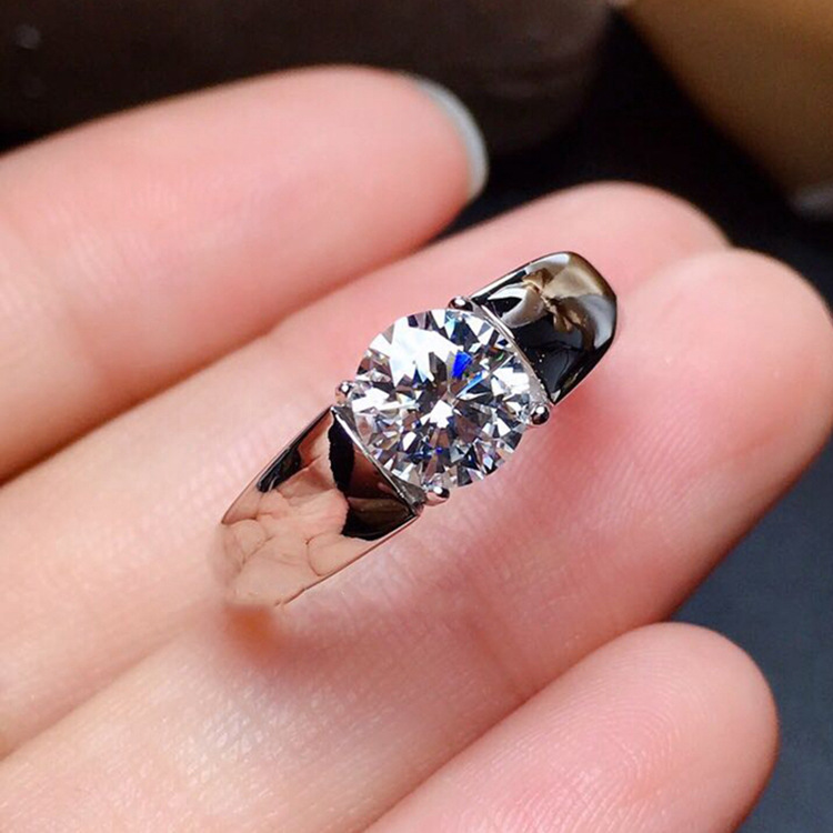 Men'S Grooming Trends - S925 Sterling Silver Ring Trend Plated