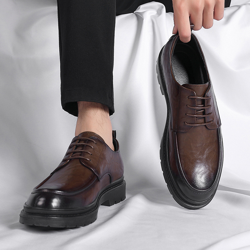 Men'S Grooming Trends - Leather shoe trend British formal business