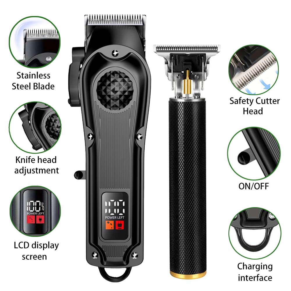 Professional Hair Clippers wit - Men'S Grooming Gift Set 评论和价格