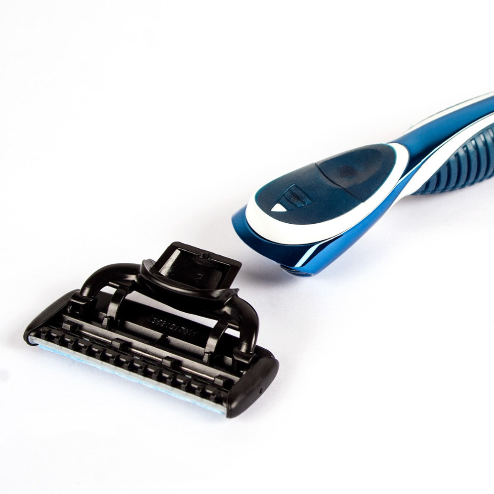 QShave It Blue Series Manual S - Men'S Grooming Razor 评论和价格