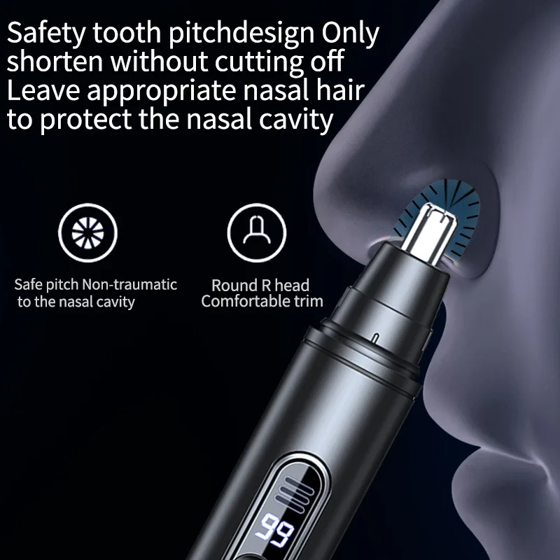 Mini Pocket Nose Hair Trimmer  - Men'S Grooming Scissors 评论和价格