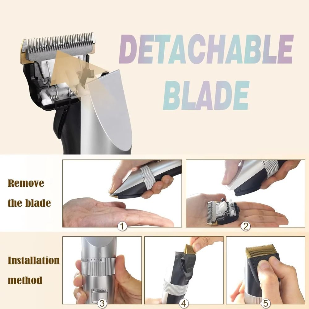 Portable Universal Hair Groomi - Men'S Grooming Electric Trimmer 评论和价格