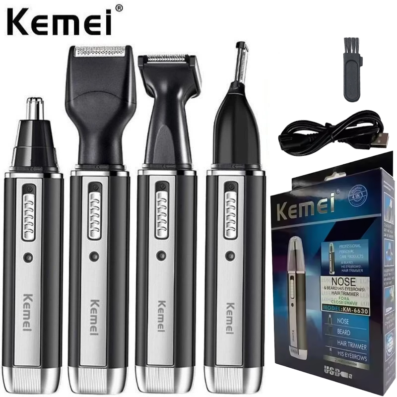 Kemei-6630 Nose Hair Trimmer F - Men'S Grooming Electric Trimmer 评论和价格