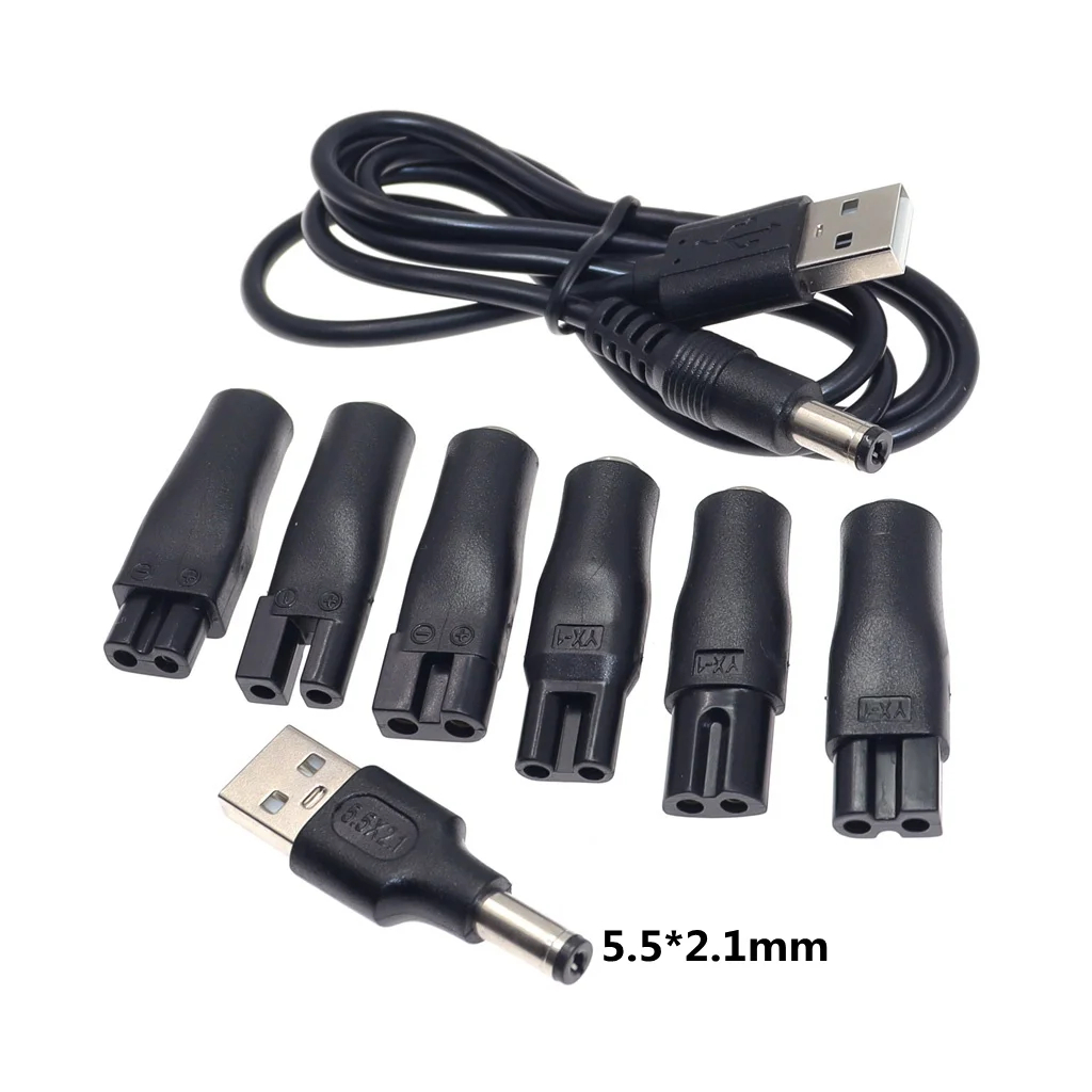 8PCS Replacement Power Cord 5V - Men'S Grooming Scissors 评论和价格