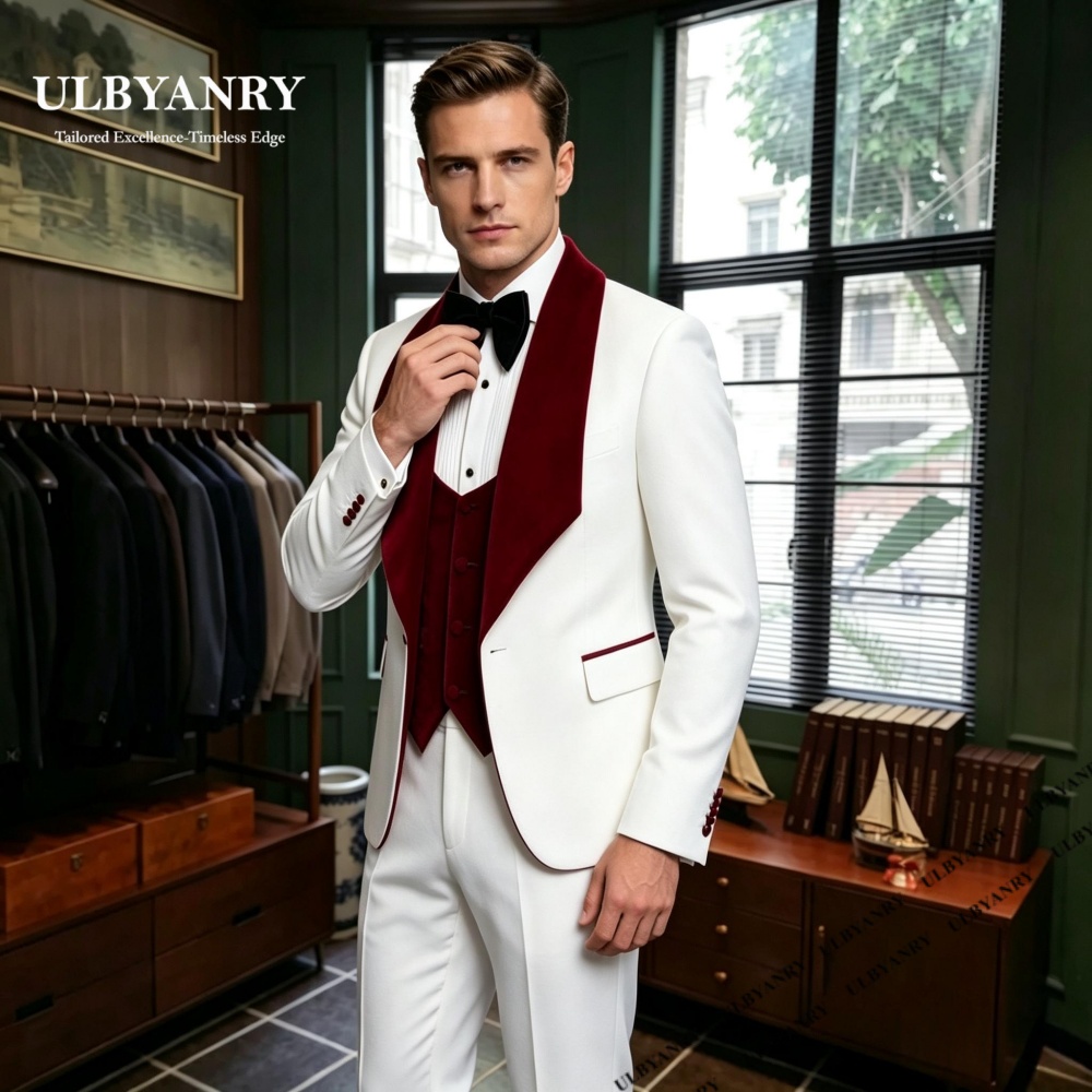 Men's Formal Suit Set Includin - Men'S Grooming Trends 评论和价格