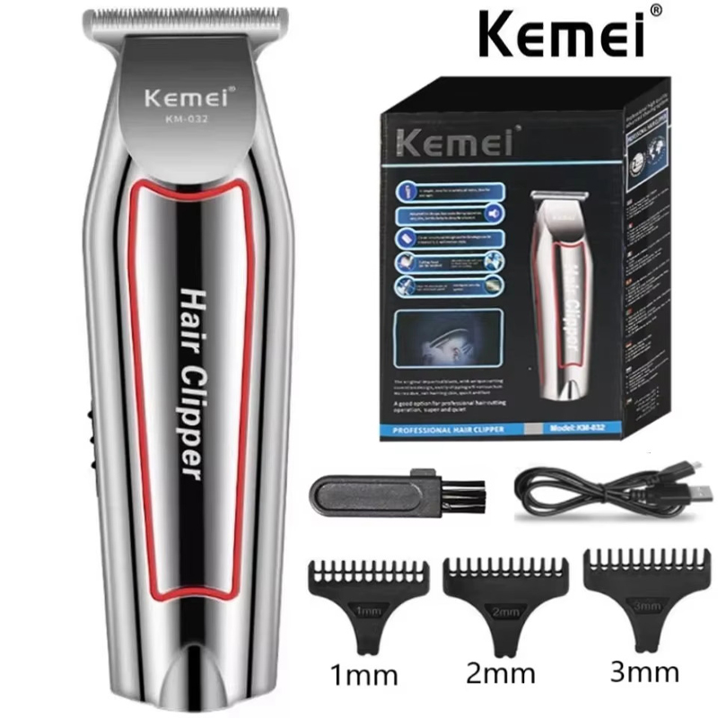 Kemei KM-032Hair Trimmer Elect - Men'S Grooming Electric Trimmer 评论和价格