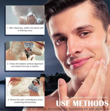 Manual Shaving For Men Replace - Men'S Grooming Razor 评论和价格