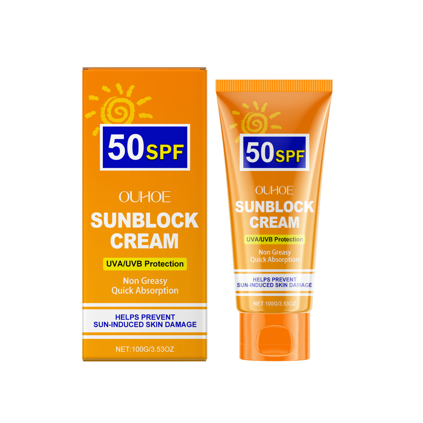 Facial Body Sunscreen SPF50 Wh - Face Moisturizer Spf 评论和价格