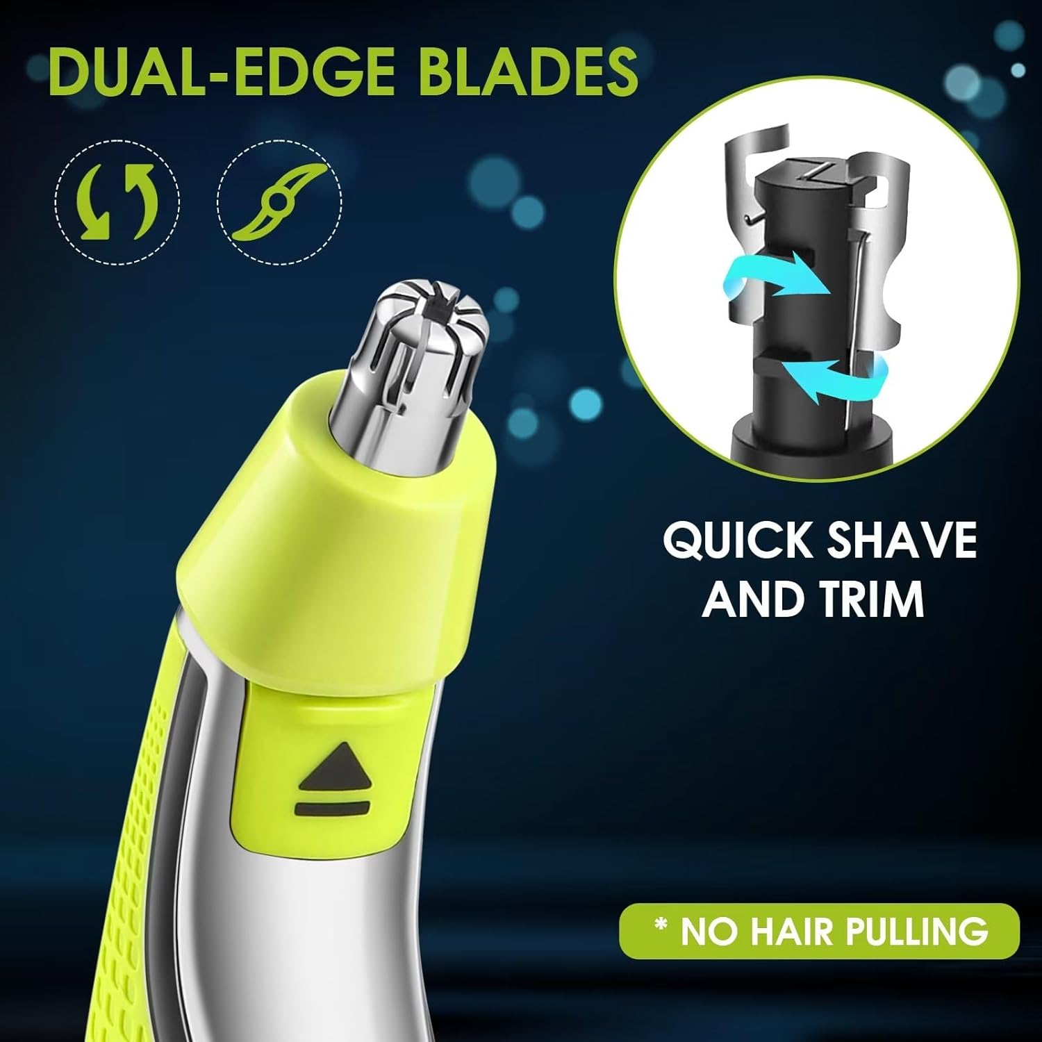 YUKU Nose Hair Trimmer Replace - Men'S Grooming Scissors 评论和价格
