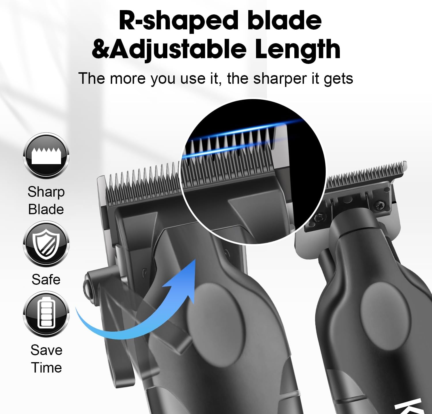 Kemei Hair Clipper Kit for Men - Men'S Grooming Scissors 评论和价格