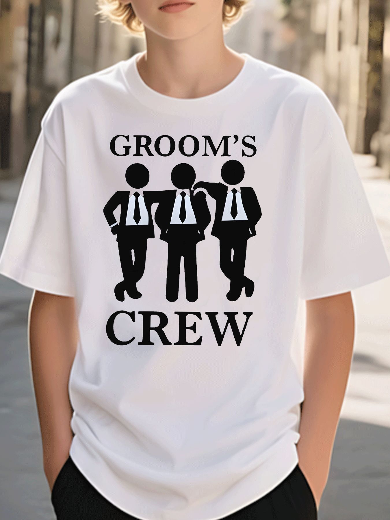 Grooms Crew Wedding Silhouette - Men'S Grooming Trends 评论和价格