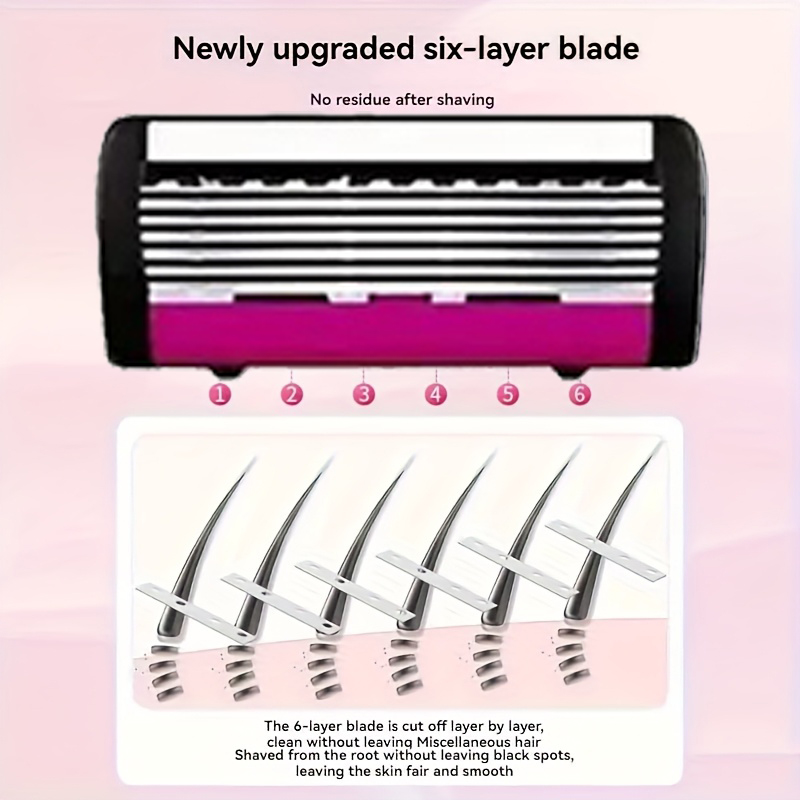 6-layer Stainless Steel Blade  - Men'S Grooming Razor 评论和价格