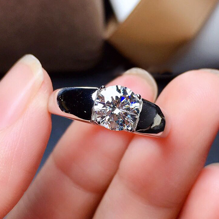 S925 Sterling Silver Ring Tren - Men'S Grooming Trends 评论和价格