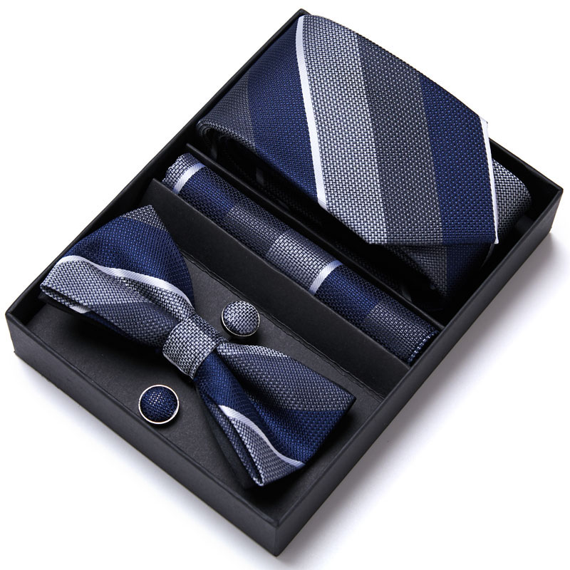 Tie For Men Formal Dress Tuxed - Men'S Grooming Gift Set 评论和价格