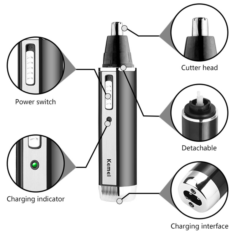 Keme 4in1 Nose Hair Trimmer Fo - Men'S Grooming Electric Trimmer 评论和价格