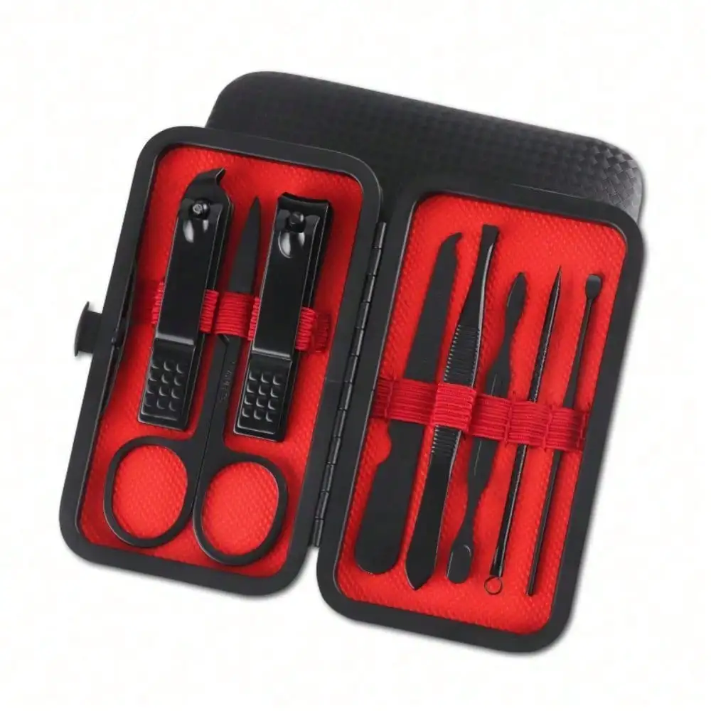 8/24pcs Professional Manicure  - Men'S Grooming Gift Set 评论和价格