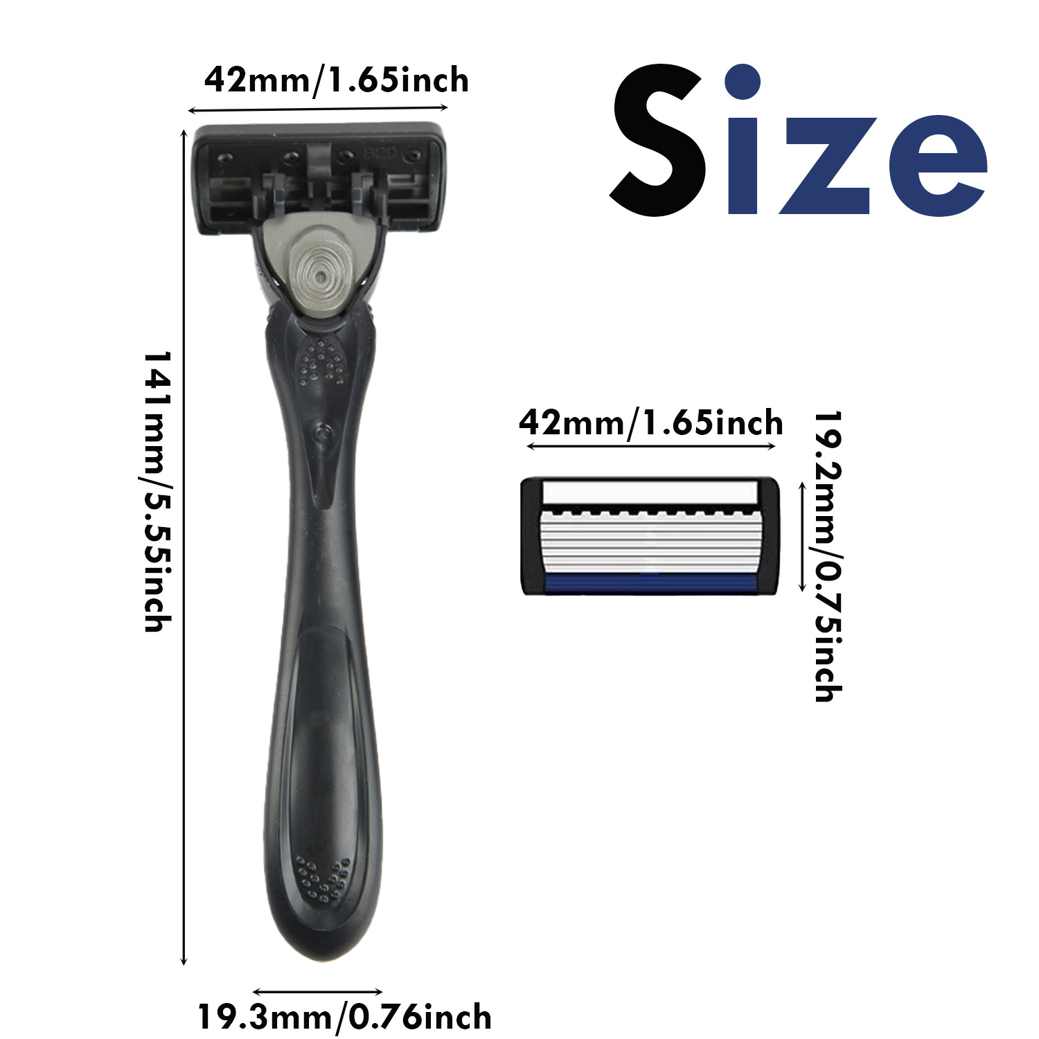 7-Layer Razor Head Manual Shav - Men'S Grooming Razor 评论和价格