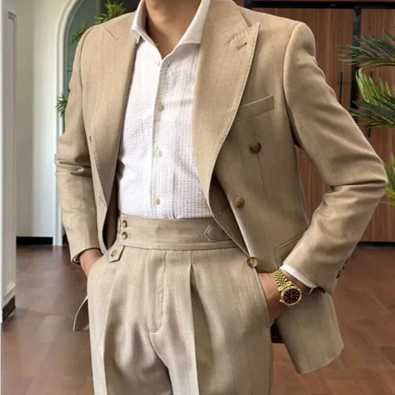 Men Suit Designers Slim Fit Bu - Men'S Grooming Trends 评论和价格