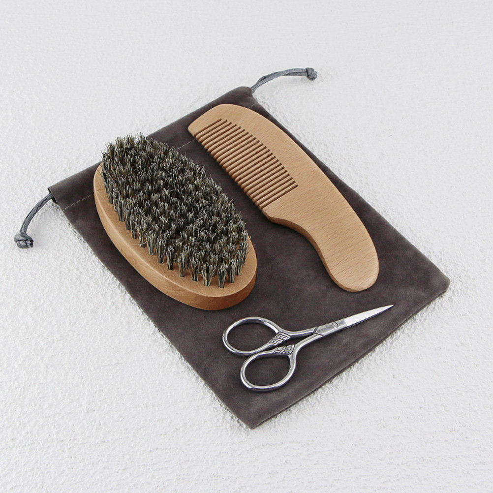 1Set Beard Styling Set for Men - Men'S Grooming Scissors 评论和价格